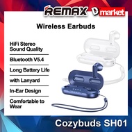 Remax Cozybuds SH01 Wireless Earbuds HiFi Stereo Sound Bluetooth Earbuds Game Earphone Call Music He