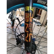 ◑BOLANY spoof MTB Fork Decal