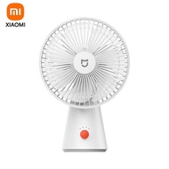 MIJIA Portable Desktop Fan Mini USB Cooling Cooler Electric Fan Type C Rechargeable Handheld Fans 4 Gear Wind Office Home