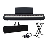 1 Year Warranty YAMAHA P-115 CONTEMPORARY DIGITAL PIANO GIG PACK