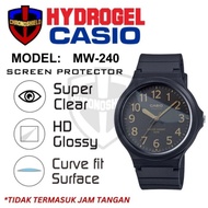 Anti-scratch Casio MW240 Hydrogel Watch