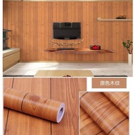 Wallpaper Dinding Kayu 45cm x 10m