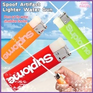 [Hot]Creative Water Spraying Lighter Fake Lighter Spray Water Toy Funny Mini Toys  Water Gun