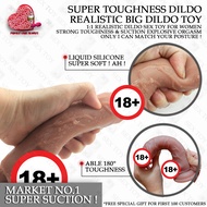 20/17cm Batang Lelaki Big Dildo Alat Mainan Perempuan Super Realistic Design Real Skin Big Dildo Adu