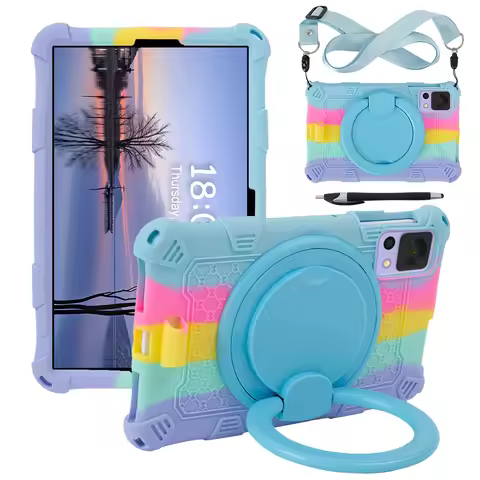 360 Rotating Case For Alldocube iPlay 50 60 mini Pro 8.4" Soft Silicone Stand Cover Shockproof With 