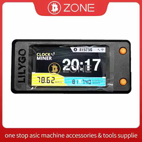 NerdMiner V2 78K/S Latest Firmware 1.6.3 Bitcoin Lottery Miners Nerd Miner Win 6.5BTC With 1W Power