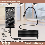 CH 3 in 1 USB Type-C Endoscope Inspection Borescope 5.5/7/8mm Lens HD Camera IP68 MY