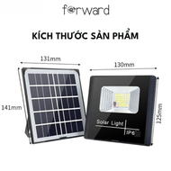 Đèn sân vườn năng lượng mặt trời 500W Mua một tặng một không thấm nước I67 với điều khiển từ xa ngoà