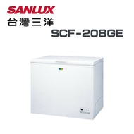 【SANLUX 台灣三洋】SCF-208GE 208公升 省電臥式冷凍櫃(含基本安裝)