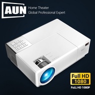 Projector โปรเจคเตอร์ AUN Full HD Projector โปรเจคเตอร์ D70 1920x1080P Native Resolution Video Proje