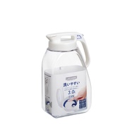 【Lustroware】日本製可橫放密封耐熱冷水壺3.0L(原廠總代理)