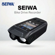 SEIWA Bike Drive Recorder - 4K RAY19 with Monitor, Action Camera, 60fps, Anti-shake, Smartphone Conn