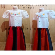 KIMONA TERNO DRESS FOR KIDS /BUWAN NG WIKA/TRADITIONAL DRESS