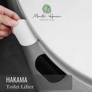 |Monste| Hakama Hygienic Closet Lifter Bidet Seat Lifter Anti Touch Handle Lift Clean Toilet Seat Lifter Anti Bacteria Toilet Seat Lifter Anti Germ Toilet Seat Lifter