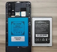 Baterai Battery Batre Batere Double Power Mcom Welcome P52 Pro