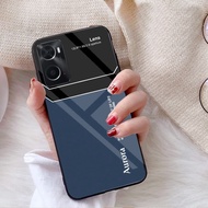 Ốp Lưng OPPO A57A76 A77S A96 REALME 9I Mặt kính gương sáng bóng cao cấp