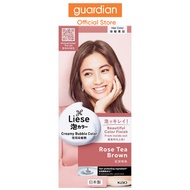 Liese Creamy Bubble Color Rose Tea Brown 108Ml - Diy Foam Hair Color With Salon Inspired Colors