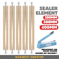 200/300/400mm Impulse Sealer Heat Wire Sealer Element Strip Heat Sealer Element Impulse Sealer Cloth