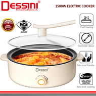 DESSINI ITALY Electric Cooker Steamboat Hot Pot Casserole Non Stick Frying Wok Pan Rice Cooker Periu