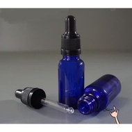 Glass bottle 10ml pipettebiru 10cc essential bottle/