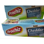 Prochiz Cheddar Cheese Block ( cheese parut) 2kg