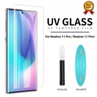 Temper Glass UV Glue Realme 11 Pro / Realme 11 Pro +