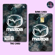 MAZDA - TOUCH N GO CARD / ATM CARD STICKER COVER, TNG CARD, BANK CARD