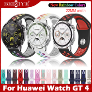 22mm Sport silicone Strap For huawei watch GT 4 46MM Smart Watch Band Smart Wristbands for huawei wa
