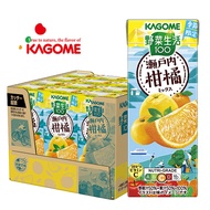 [1 Carton] Kagome Seasonal Setouchi Citrus Mix Vegetable Juice (12x195ml)