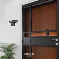 Customised HDB Unit Number | Pesonalised House Gate Unit Number Signage | Condo Unit Number | Self-A