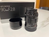 [行貨有保] Voigtlander APO-SKOPAR 90mm F2.8 VM (Black) M-mount