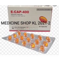 E-CAP 400 MG 60 CAPSULES (4*15=60 CAPSULES).