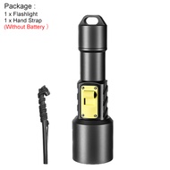 Asafee D-211A Amphibious Fishing Hunting Flashlight P70 LED High Brightness Lamp 18650/26650 Battery