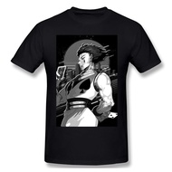 Hisoka 80S Retro Hunter X Hunter T Shirt Streetwear O-Neck Cotton Short Sleeve Custom T Shirts For Men