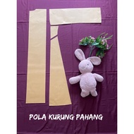pola kurung pahang DEWASA