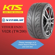 VITOUR TYRE ENZO V02R (TW200) 16-17INCH (2154517,2254517,2354517,2454017......)