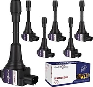6PCS Ignition Coil Pack 22448-EY00A UF617 AIC-2809B IGC0078 Replacement for Nissan 370Z Infiniti EX3