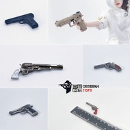 40cm Model 1/6 Soldier Accessories Beretta Resident Evil Revolver Sandam Desert Eagle Gangster 9QA9