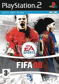 แผ่นเกมส์ Ps2 FIFA 08 บอล ฟีฟ่า PlayStation2⚡ส่งไว⚡