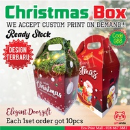 Christmas gift box /  door gift box / Christmas cookies box