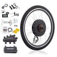 PEXMOR Electric Bike Conversion Kit, 48V 1500W/1000W 26" Rear Wheel E-Bike Conversion Kit, Ebike Hub
