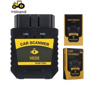 Hilitand V020 BT 4.0 Read Car Scanner Diagnostic Tool For Android/PC Engine Error Codes O-B-D II Cod