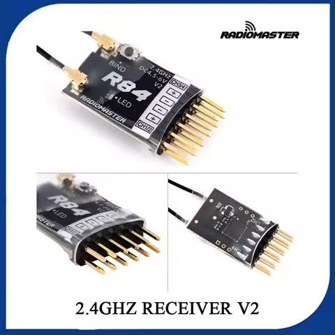 Radiomaster R81 R84 R86 R86C R88 V2 Receiver 4CH 6CH 8CH 16CH for FRSKY D8 D16 TX16S SE RC FPV Drone