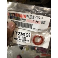 TZM 150 TZM150 YPVS OIL SEAL , POWERVALVE BLOCK ORANGE OILSEAL VALVE (MADEINJAPAN) 93108-23010 (YAMAHA100%ORIGINAL)