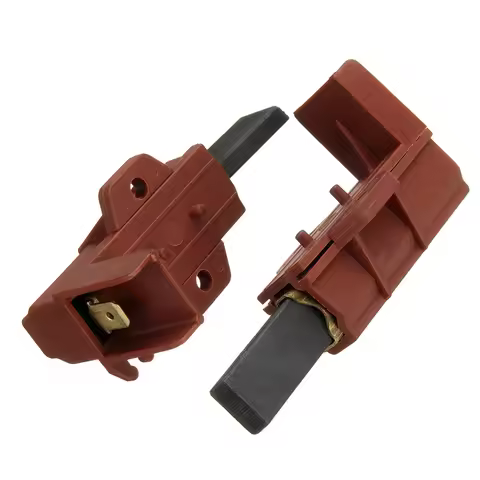 2pcs Washing Machine Motor Carbon Brush And Holder Brushes Coal Electric Motors For Samsung Ariston 