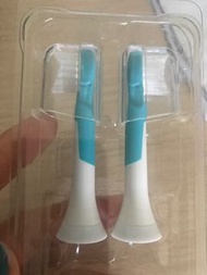 飛利浦兒童電動牙刷補充刷頭二入迷你型HX6032/35