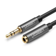 UGREEN 3.5mm 公頭轉 3.5mm 母頭音頻延長線 - 2M