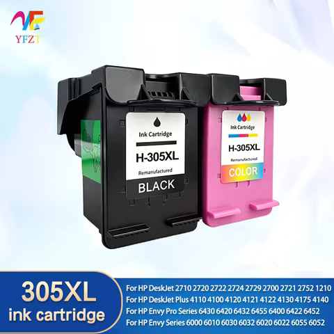 For HP 305 305XL Remanufactured Ink Cartridge For HP DeskJet 2710 2720 2810e 6010 6012 6020 6022 641