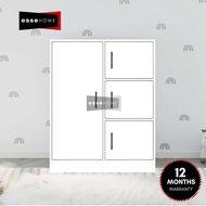 [FREE SHIP] EsseHome Kid Wardrobe Children Wardrobe Side Cabinet 4 Door / 5 Door Almari Baju Budak A