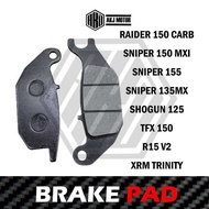 Brake Pad Rear Raider Carb Sniper 135/150/155 TFX 150 - SHO. 125